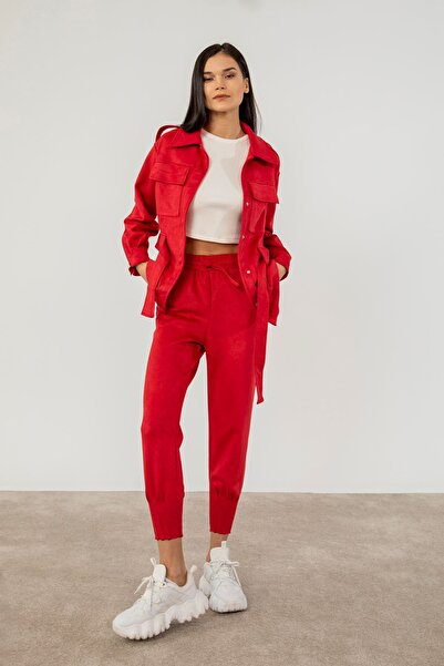 Kaktüs Red trousers, made in Turkey - 33720