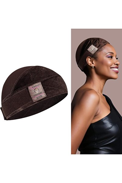 NO BRAND Capac cu prindere largă pentru peruci fără lipici, capace pentru per...