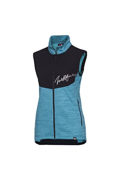 NORTHFINDER Women's trekking vest Ethel-Blue/Black-S