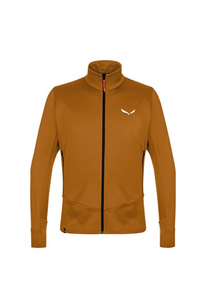 Salewa Ανδρικό φλις πεζοπορίας Puez Polarlite-Καφέ-46/S