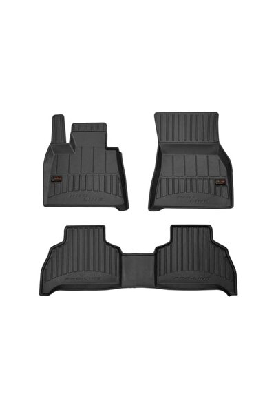 FroGum Set covorașe auto 3D pentru BMW X5 G05 2018-prezent, 3 bucăți, Negru