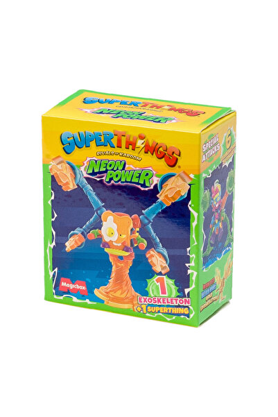 SuperThings Neon Power Exoskeleton series figure set