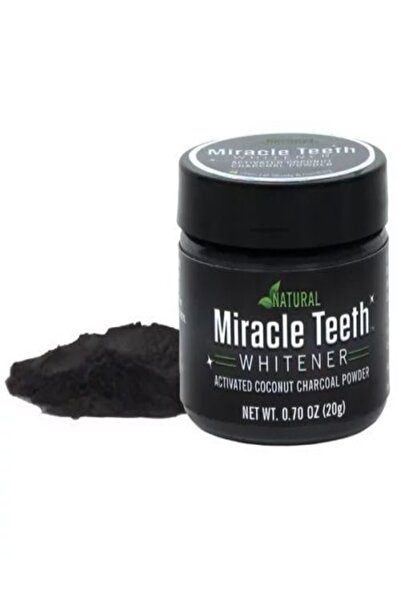 OEM Miracle Teeth Whitener – Pudră Naturală pentru Albirea Dinților cu Cărbun...