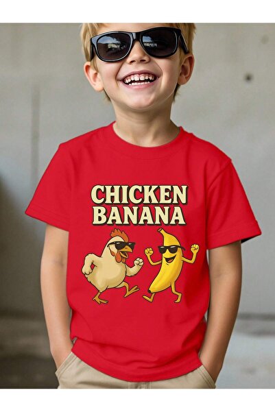 Velostra Children's Chicken Banana Printed Oversize Comfortable Daily Use Com...