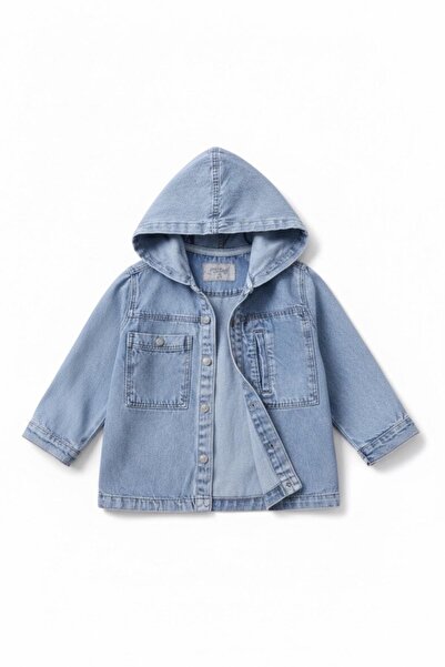 Jack Lions جاكيت جينز للأولاد من جاكليونز بعمر 1-5 سنوات مع جيوب وتفاصيل مفصل...