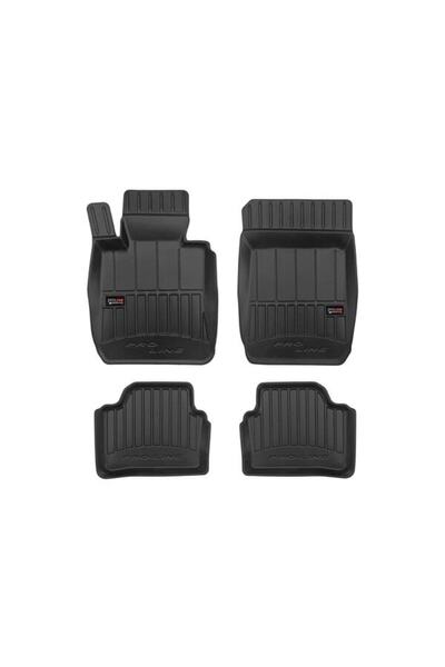FroGum 3D Car Mats Set for BMW Series 3 F30/F31 2012-2019, 4 pieces, Black