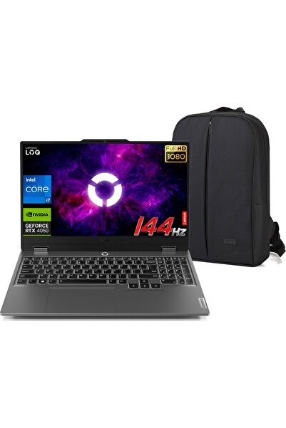 LENOVO LOQ 15IRX9 i7-13650HX 24 GB 512 GB RTX4050 15.6" Full HD W11P + Çanta ...
