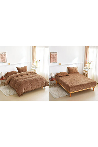 FIONNA.RO Cocolino 4-Piece Underwear With Stretchy With Butterflies - Brown