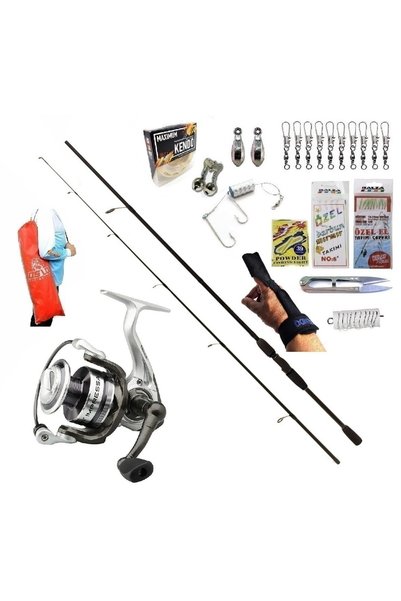 Oslo Dam Quick Impressa 4000 240cm 20-40gr Remixon Double Black Kıyı Spin Olta Takımı Seti
