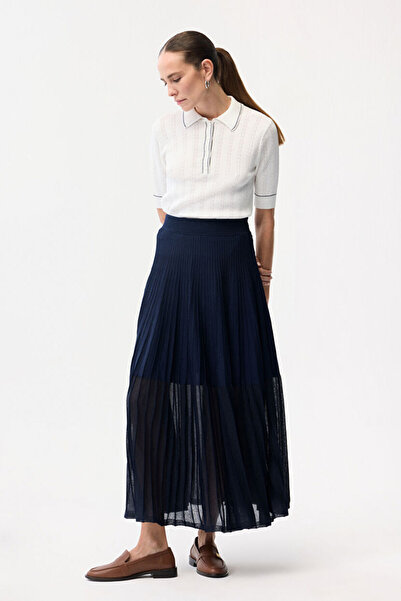 adL Fitilli Triko Etek