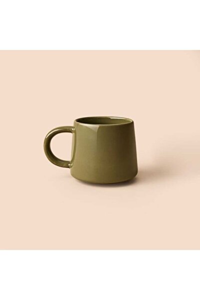 Evidea Kitchen Seramik Kupa - Yeşil - 360 ml