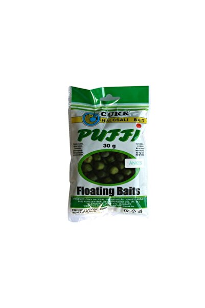 CuKK Momeala flotanta de carlig CUKK, 30g, Pufarin Mare Verde-anason