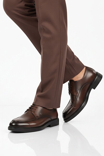 AYAKMOD Brown Genuine Leather Men's Casual Shoes 618 m