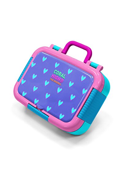 Coral High Παιδικό δοχείο φαγητού από ανοξείδωτο ατσάλι με σχέδιο καρδιάς σε ...