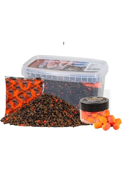 Benzar Mix Set cutie de peleți Summer Pellet Box + vase Twister, Calamar