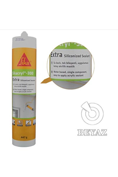 Sika Silikonize Mastik Beyaz