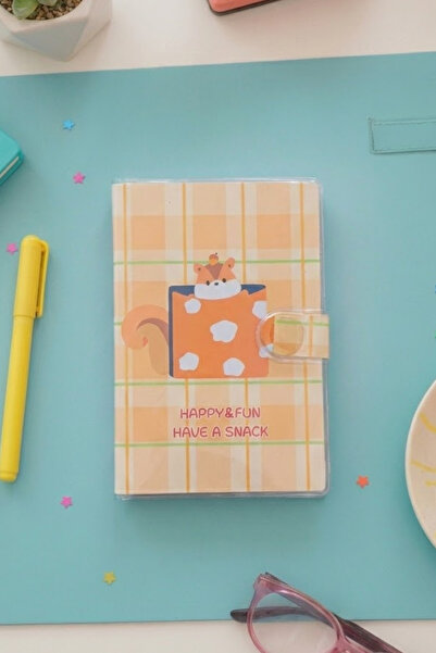Şehir Online Mağazacılık Cute Animals Series A7 Mini Notebook - 140 Lined Pag...