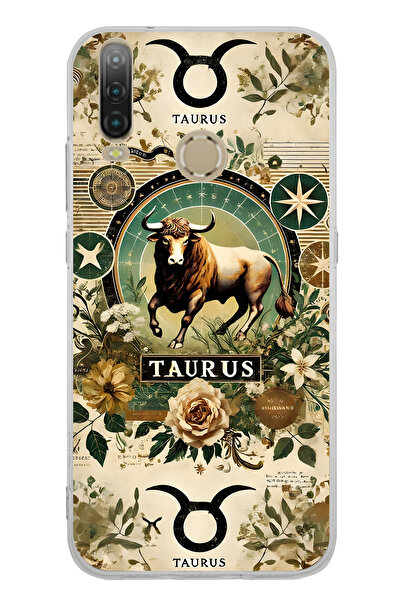 FLAMENKO General Mobile Gm 10 Compatible Transparent Phone Case with Taurus P...