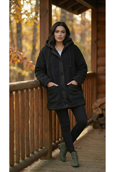 JOYLIFE ONLINE KUZU KAPÜŞONLU MONT