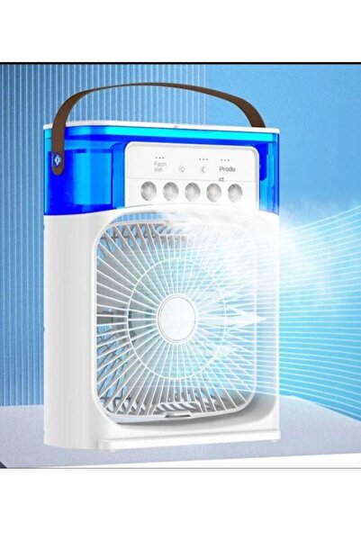 Generic Portable Air Humidifier Fan, Small Air Cooler, Hydrocooling, 3 Speeds...