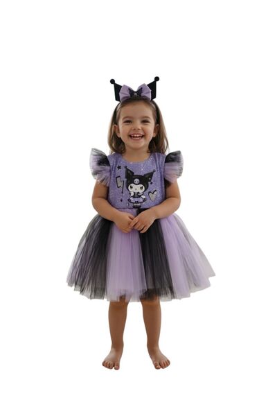 Butik KIZ ÇOCUK TÜTÜ DETAYLI ELBİSE