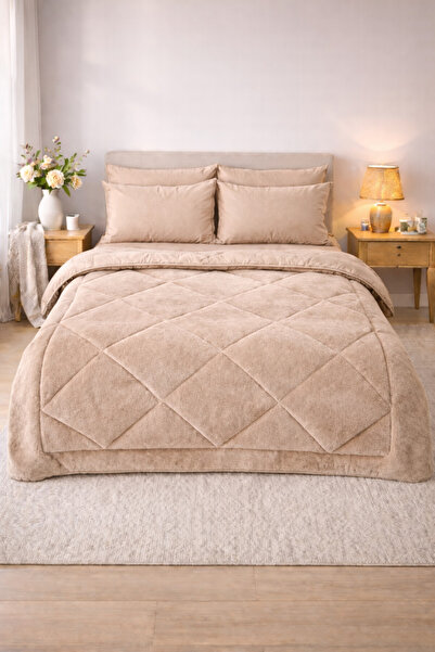 Violacasa Welsoft Exculisive Double Sleeping Set with 4 Pillowcases and Elast...