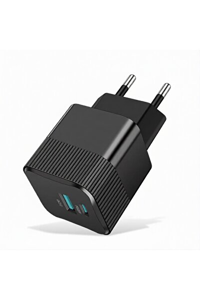 SKYDDAR INNOVATION Φορτιστής τοίχου γρήγορης φόρτισης 25W, 1xType-C, 1xUSB, C...