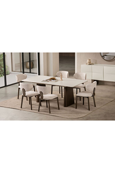 CaddeYıldız Tetra Yemek Masası Takımı