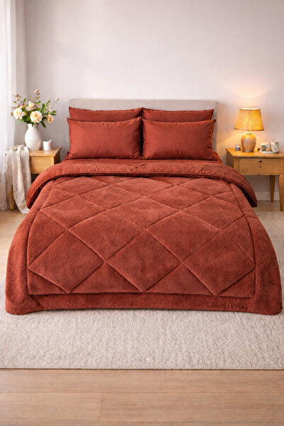 Violacasa Welsoft Exculisive Double Sleeping Set with 4 Pillowcases and Elast...