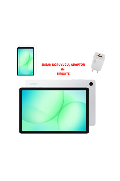 Samsung Galaxy Tab A11+ PLUS 128Gb 6Gb-11İNC Android Tablet EKRAN KORUMA+ADAPÖTR