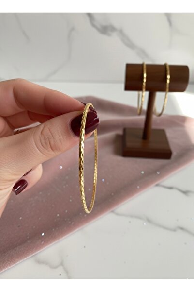 LAYDA 22 Ayar Altın Kaplama Başak Ajda Modeli 1 adet XS-6.0