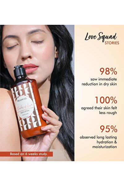 THE LOVE CO Body Lotion | Shades of Love 250ml | Nourishing Moisturizer Cream for all Skin Types