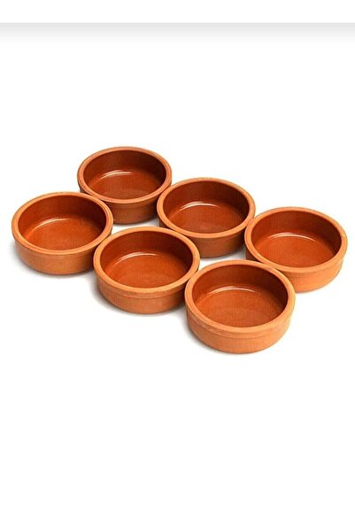 Bybaykuş Kinik 6-Piece Rice Pudding Pottery Casserole Set Oven Bowl Casserole...