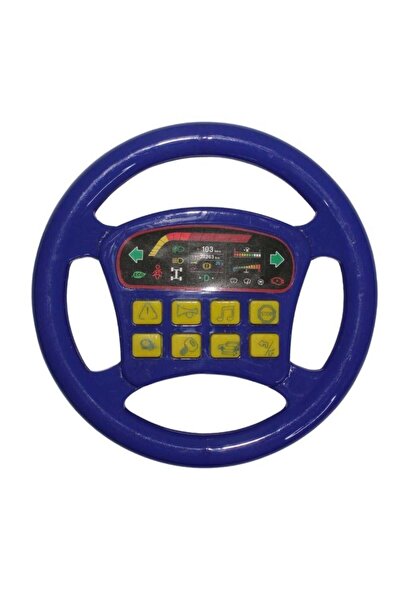 ujtoys Türkçe Müzikli Pilli Direksiyon 54909 Mavi