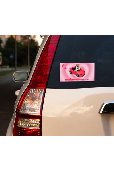 Hadi Ben Kaçarotti Araç Sticker'ı