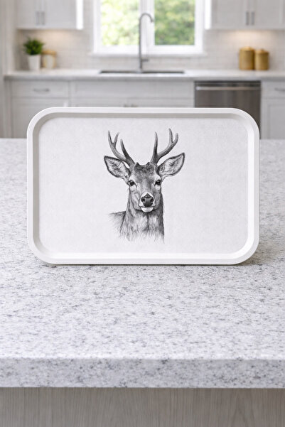 Zucci Home Animal Collection |   Deer |   Presentation Tray 29.5 X 41.5 cm | ...