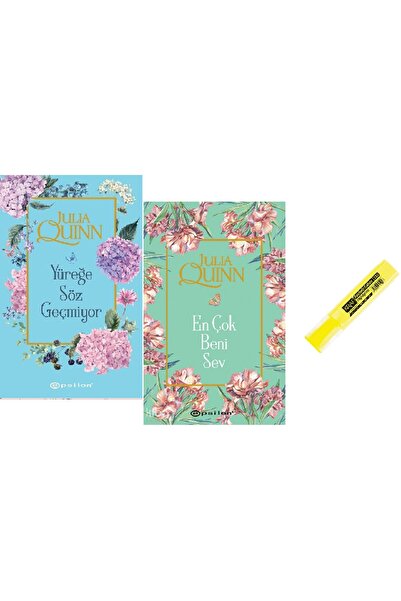 Epsilon Yayınevi Bridgerton Serisi İlk 2 Kitap SET / Yüreğe Söz Geçmiyor + En...