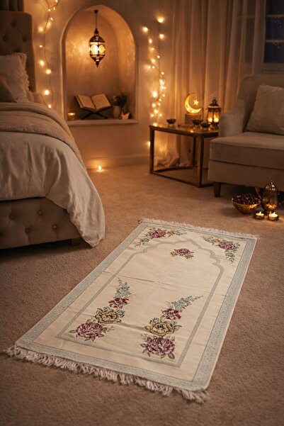 Kunzita Home 2cm padded prayer mat – luxurious comfort and ideal support for ...