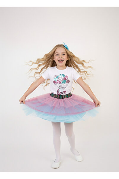 NACAR STORE Girl's April 23 October 29 Performance Outfit Costume Tutu Skirt ...