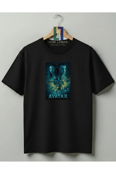 Grafftee Clothing Μπλουζάκι με σχέδιο Avatar, 100% βαμβακερό, Unisex, υψηλής ...
