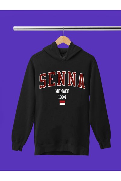 MAGORS DJEČJA SWEATSHIRT SA KAPULJAČOM AYRTON SENNA, KVALITETNA, MEKANA TEKST...