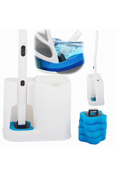 varioshop Perie de toaletă cu capete de unică folosință