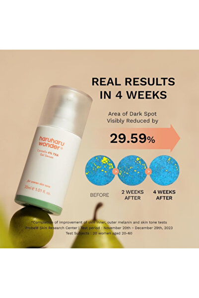 HaruHaru Wonder Brightening Serum with Tranexamic Acid, Vitamin C & Centella