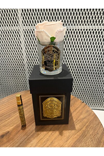 Yalın Islak gül cam vazo