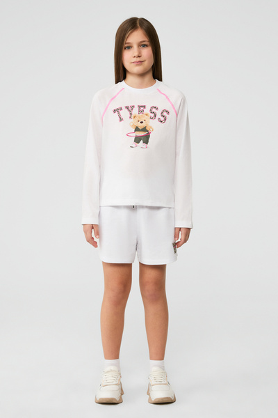 Tyess Girl White Tshirt