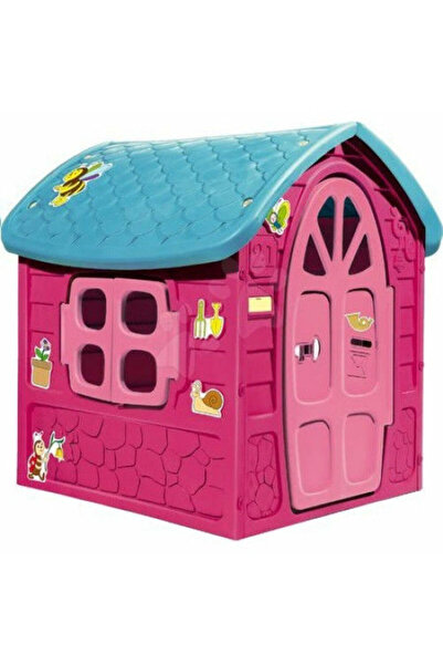 Dohany Căsuță de joacă pentru copii în aer liber, magenta, 120 x 113 x 111 cm