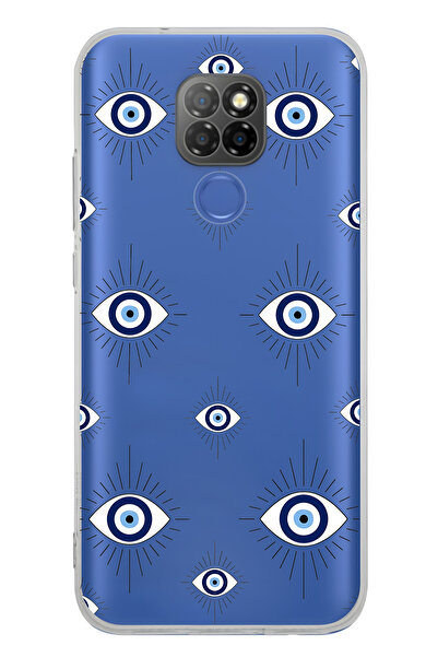 FLAMENKO حافظة هاتف شفافة بنمط العين الشريرة متوافقة مع جهاز General Mobile G...