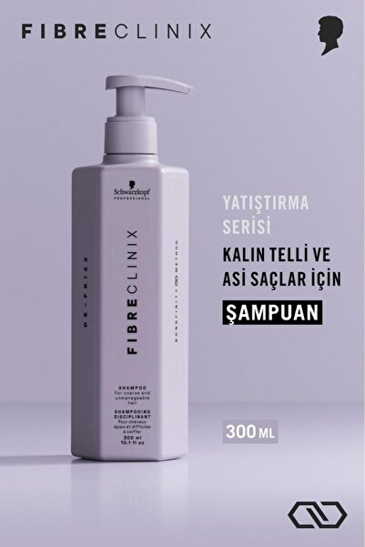 Fibre Clinix Elektriklenme Karşıtı Yatıştırıcı Şampuan 300ml |De-Frizz