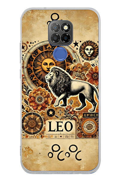 FLAMENKO حافظة هاتف شفافة بنمط الأسد من جينيرال موبايل GM 20 متوافقة مع هاتف ...