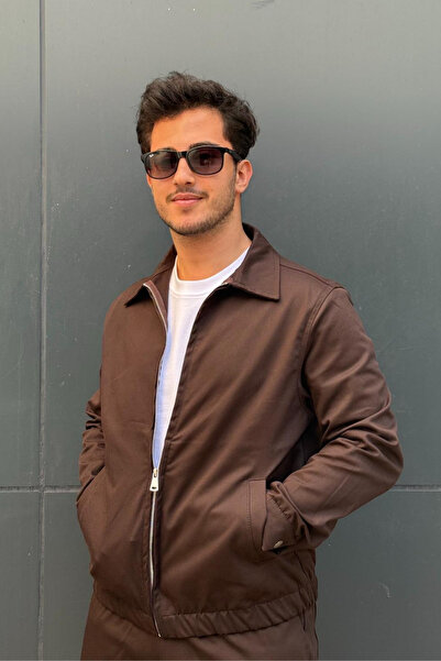 sunfyre Men's Premium Collection Zippered Bomber Jacket and Trousers Set Sun267